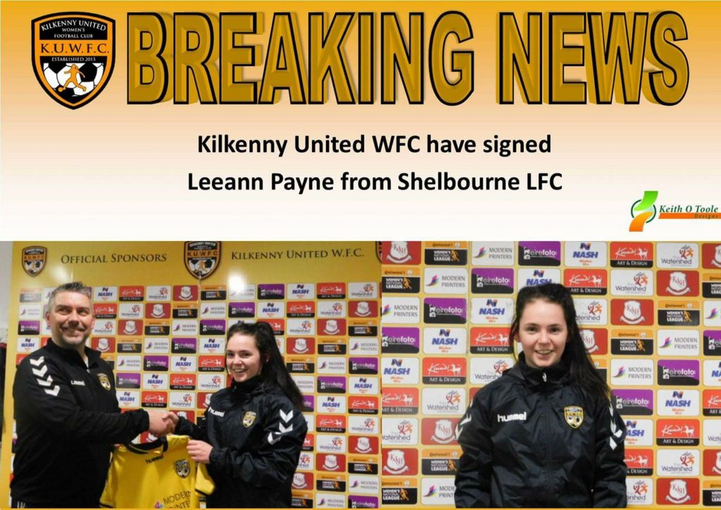 Kilkenny United's Leanne Payne